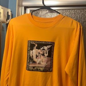 Supreme long sleeve size medium